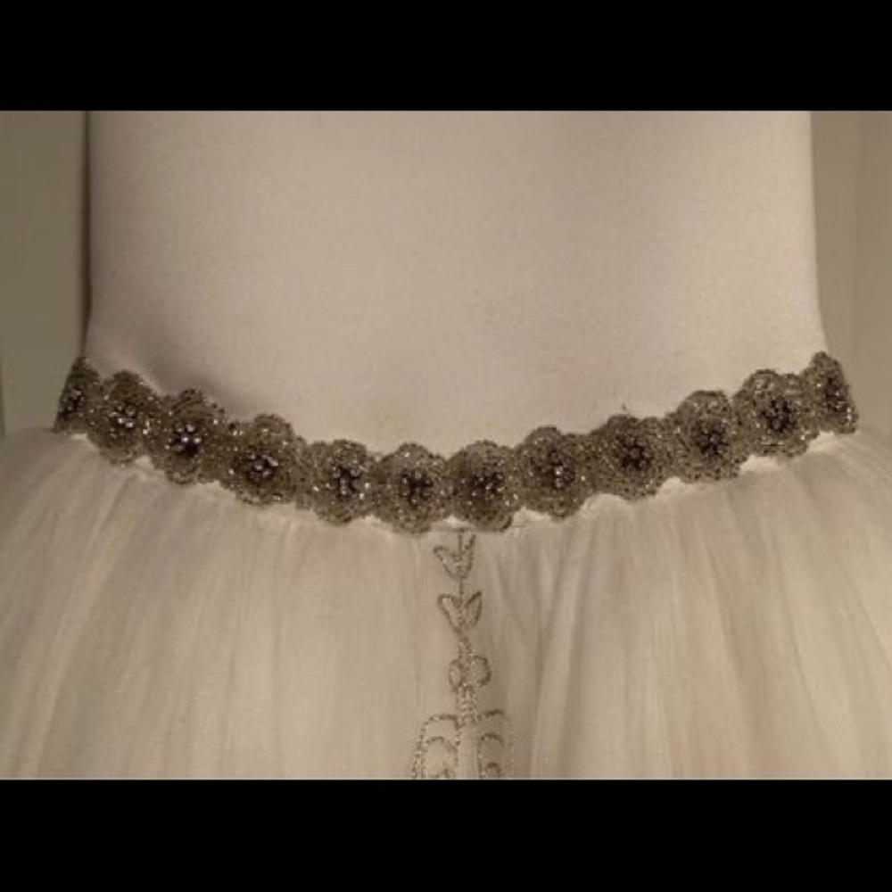 Designer Custom Beaded Communion Gown - Picture 4 of 8